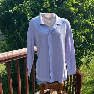 PacSun Lavender Knit Cardigan Unisex Sz Med- Cotton